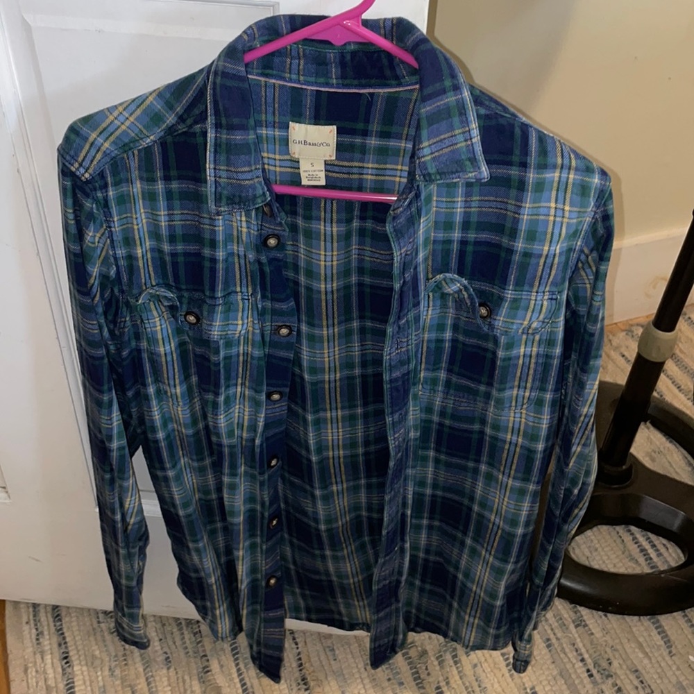 **10 for $20** GH Bass flannel